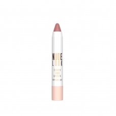 Golden Rose | Nude Look Creamy Shine Lipstick | Kreminiai lūpų dažai pieštuku 3.5g Nr. 03