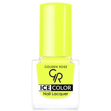 Golden Rose Ice color nail polish 6ml, Nr. 203