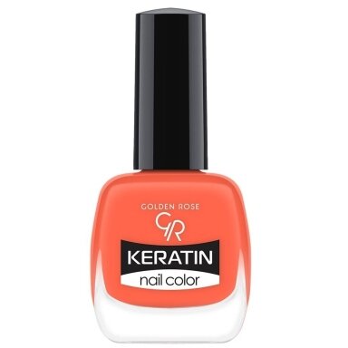 Golden Rose Keratin nagų lakas 10.5ml, Nr. 33