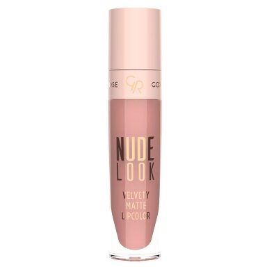 Golden Rose Nude Look Velvety matiniai lūpų dažai 5.5g, Nr. 03 Golden Rose Nude Look Velvety matiniai lūpų dažai 5.5g, Nr. 03