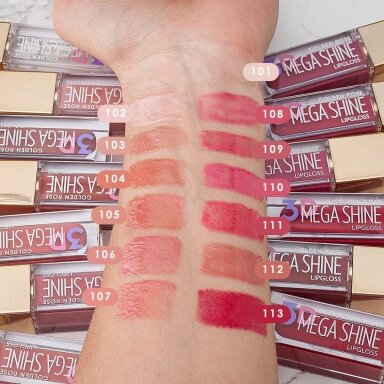 Golden Rose 3D Mega Shine lip gloss 5.2ml Nr. 102
